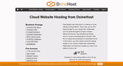 Desktop Screenshot of dxinehost.com