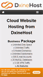 Mobile Screenshot of dxinehost.com